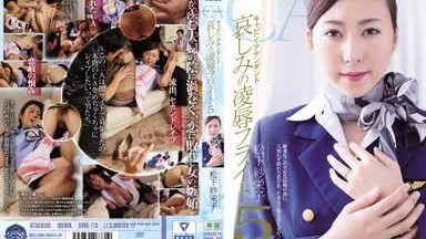 [Fuga sin censura] SHKD-713 Asistente de cabina Triste Ryo Vuelo 5 Saeko Matsushita
