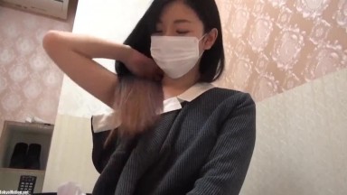 Brez cenzure, prvi posnetek!  Opazovanje ženskega telesa študentke 2. letnika JD s čudovitim golim telesom in čudovitim vzdušjem ♪ (Kasumi-chan)